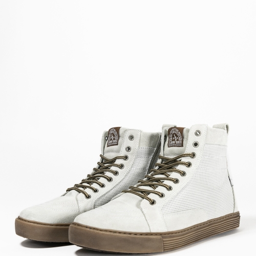 Buty John Doe Neo biało-brązowe JDB1063