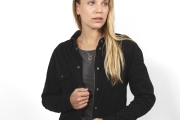 Koszula John Doe Motoshirt damska czarna JDL8002-1