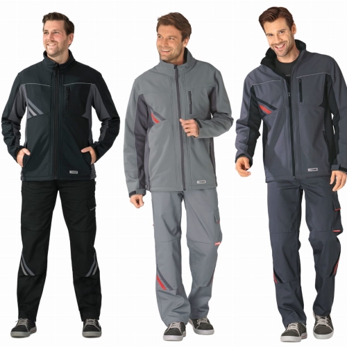 Męska kurtka robocza SOFTSHELL Planam Highline [2380-2721]